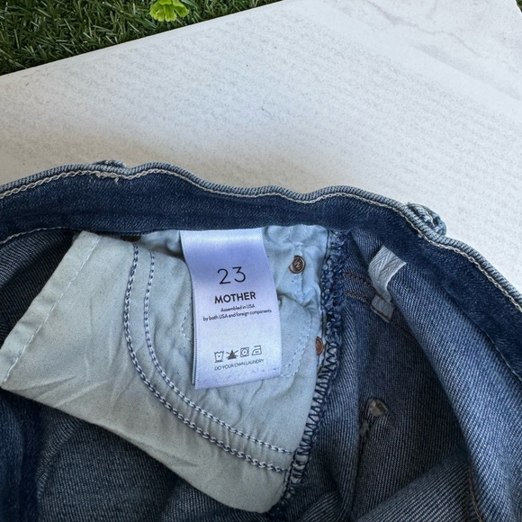 MOTHER The insider Crop step fray Sweet and Sassy size 23 fits 24 - Picture 11 of 14